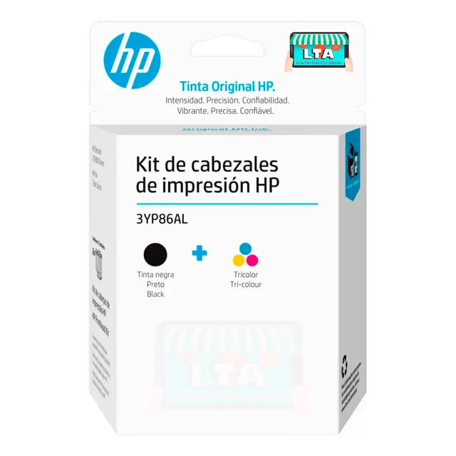 Kit Cabezales Negro Color Hp Ink Tank Wireless 418