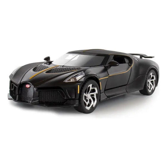 Carros De Juguete Colección Bugatti Con Luz Sonido Base 1:32
