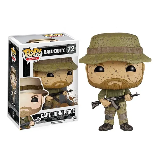 Funko Pop! Games: Call Of Duty Capt, John Price Figure #72