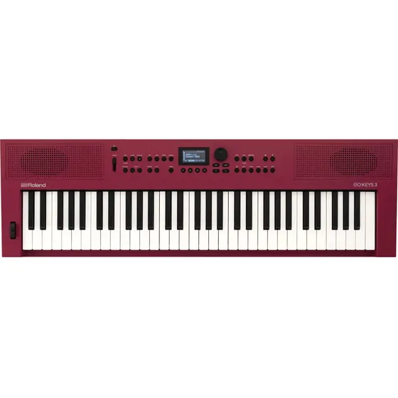 Teclado Musical Roland GOKEYS3RD Cor Vermelho