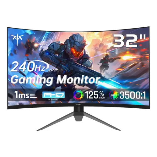 Monitor De Jogador Ktc H24f7 De 24 Polegadas, 240 Hz, 1080p