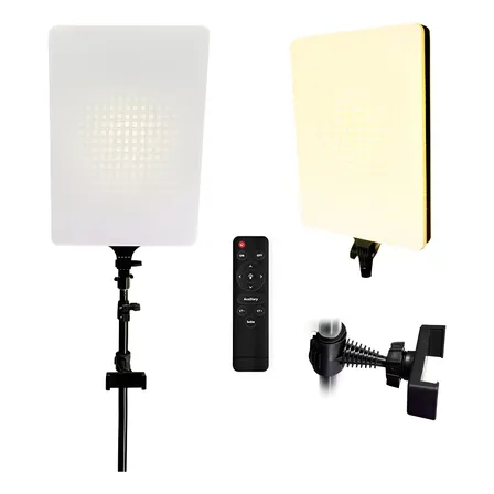 Ring Light Iluminador Led Foto Profissional 50cm Tripé 210cm 127/220v Preto Frio, Quente E Amarelo