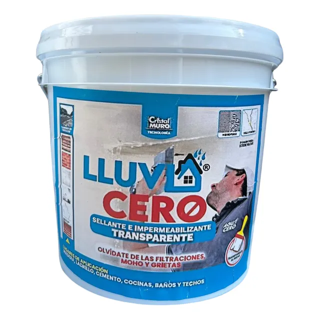 Impermeabilizante Sellador Transparente Lluvia Cero 4 Litros