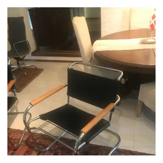 Sillon Vintage Bauhaus Circa 1929 100% Cuero