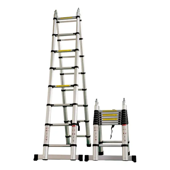 Escalera Telescopica 5 Metros Retractil Facil De Guardar