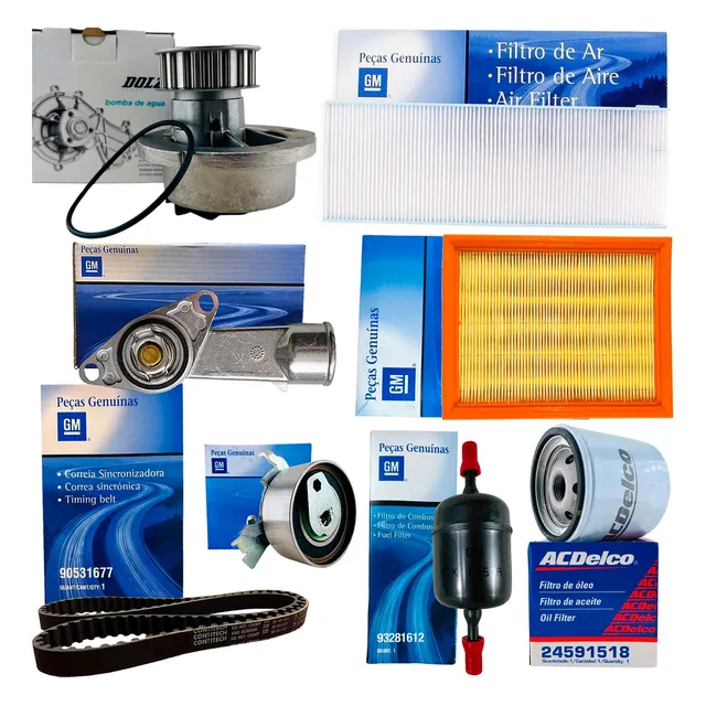Kit Filtros Distribucion Completo Chevrolet Agile 1.4 2017