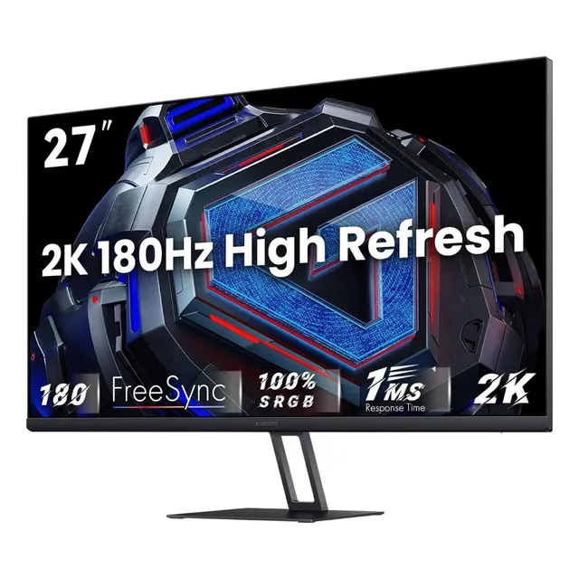 Monitor Gamer 27 Xiaomi G27qi Qhd 2k Ips 180hz 1ms