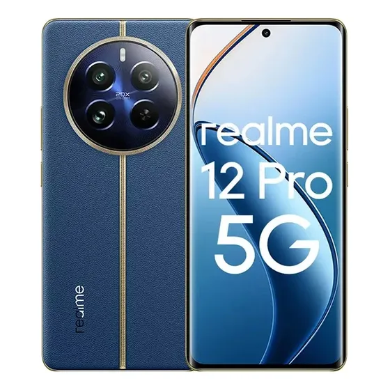 Realme 12 Pro 12gb Ram 512gb Rom 50mp Ois 8mp Gran Angular 32mp 2x Teleobjetivo 5000mah 67w Pantalla Curva 120hz Fhd+ Azul