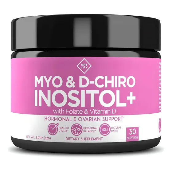 Suplemento Nutricional Opt Ify Myo Inositol &amp; D-chiro en Polvo 62g Vegano