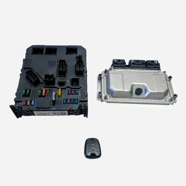 Kit Code Modulo Injeção Citroen C3 1.4 Flex 2007-12 Original