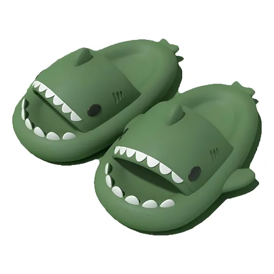 Zapatillas Tiburon Goma Eva Adultos Pantuflas O Exterior