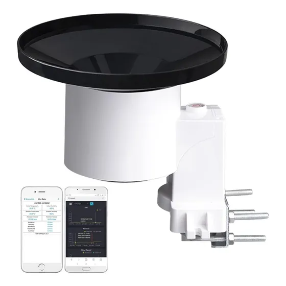 Pluviómetro Electrónico Inalámbrico Ecowitt Wh40