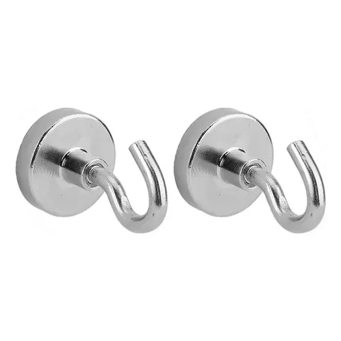 Set De Ganchos Tipo Perchero Magnetico 2pzs Soporta 10kg