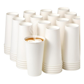 50 Vasos 20 Oz. Desechables Biodegradables De Papel Pla 50 Vasos 20 Oz. Desechables Biodegradables De Papel Pla