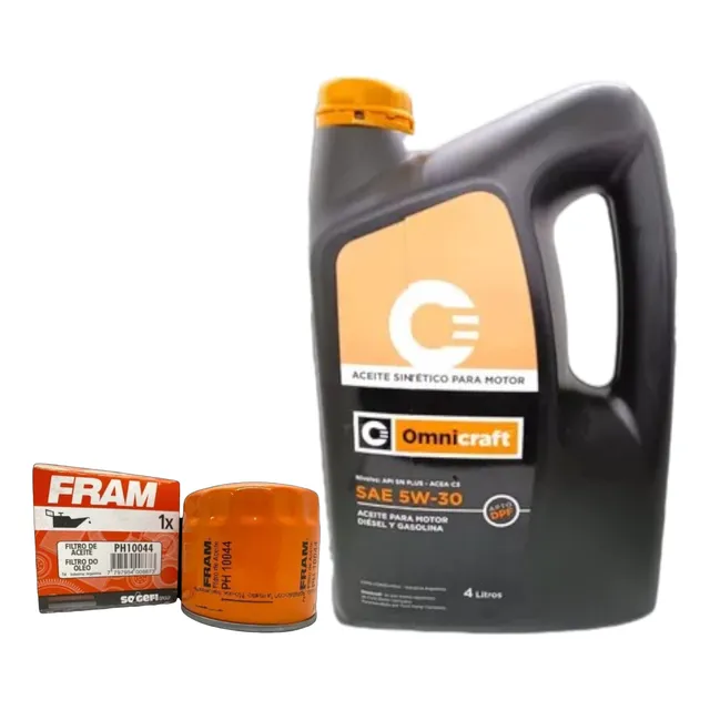 Kit 4l Aceite 5w30 Sintetico Y Filtro Ford Focus 2 3 1.6 2.0