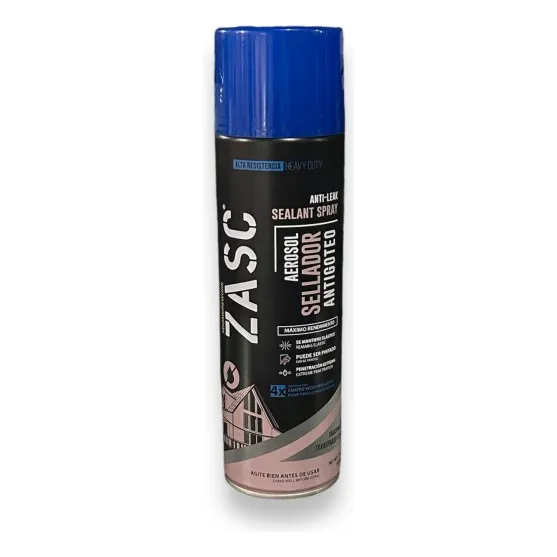 Spray Sellador Antigoteo Transparente 500ml Zasc