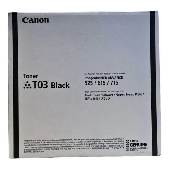 Toner T03 Canon  Black 525if, 615if, 715if