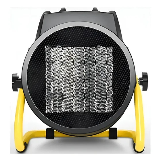 Turbocalefactor Eléctrico Krafter 2000W Negro 40mt2