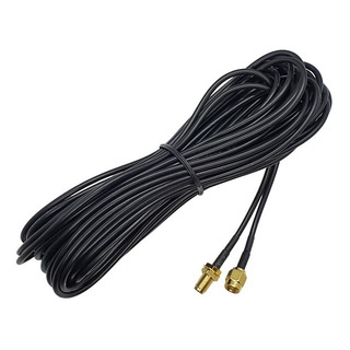 10m Cable Extension Blindado Antena Wifi Baja Perdida Rp-sma 10m Cable Extension Blindado Antena Wifi Baja Perdida Rp-sma