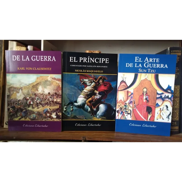 Maquiavelo + Von Clausewitz + Sun Tzu - Ed Libertador Nuevo