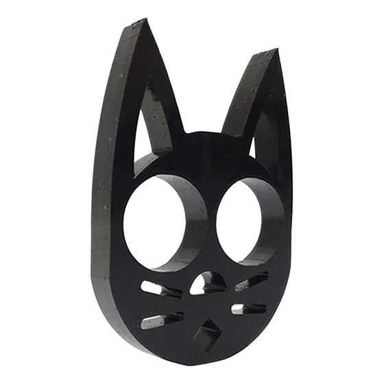 Soco Inglês Soqueira Acrilico Gato Preto