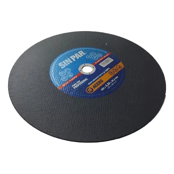 Disco Corte Metal Sensitiva 350 X 3,2mm X 5 Unidades Sin Par Color Gris oscuro