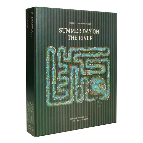 Summer Day On The River Maze Puzzle Toy Party Puzzle Game