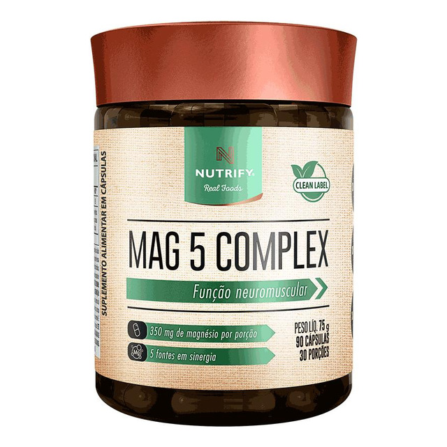 Complexo Vitaminico Mag 5 Complex Nutrify Complexo Vitaminico Mag 5 Complex Nutrify