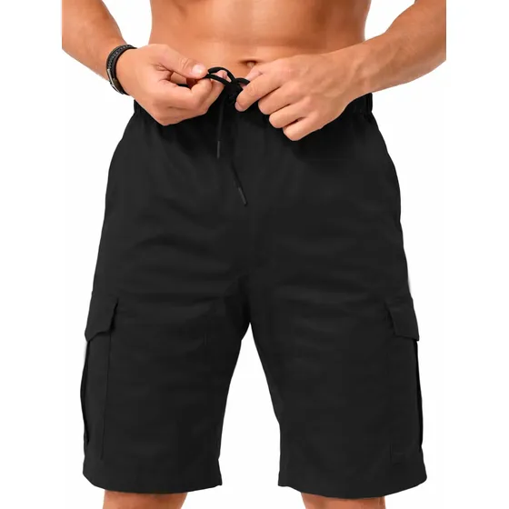Bermuda Short Casual Para Hombre Bolsas Cargo Shendy Vendy