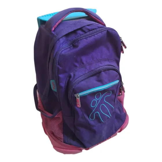 Bulto Morral Mochila Escolar Niña Con Ruedas Totto