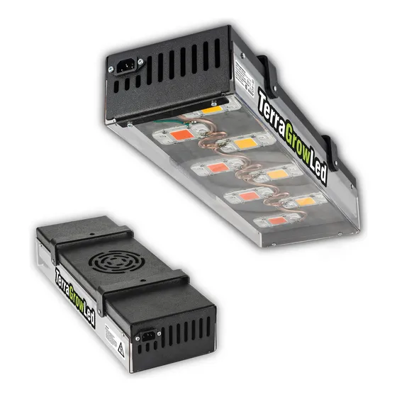 Panel Led Indoor 400w Cultivo Crecimiento Flora Terra Grow