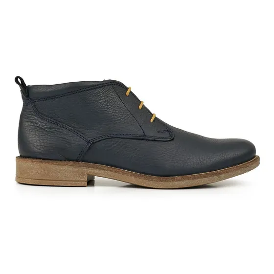Bota Briganti Hombre Cuero Borcego Botita Marron - Hcbo00902