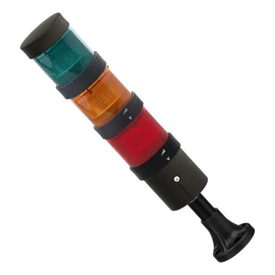 Torre Luminosa 120v Led 3 Colores Fijos Schneider Xvb