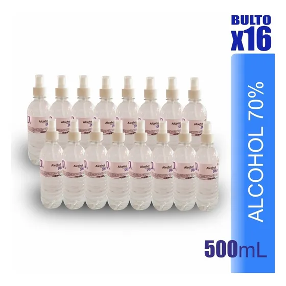 Alcohol Antiseptico En Spray 500ml - Bultox16