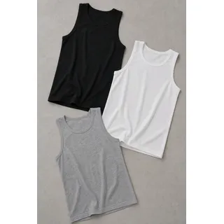 Polo Wear Kit 3 Regatas Masculinas Regular Polo Wear Sortido