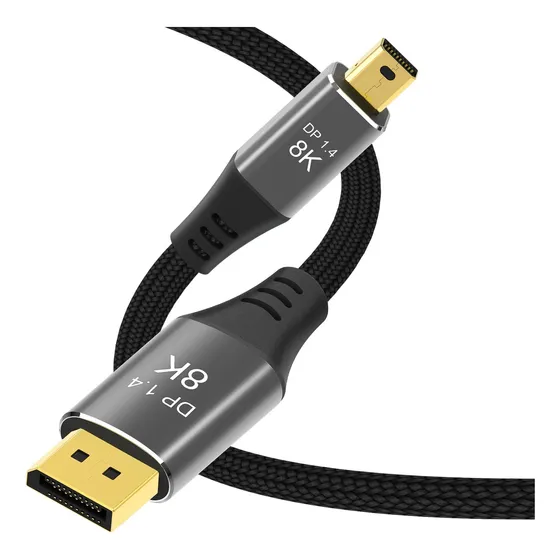 Cabo Displayport P/ Mini Displ 8k 60hz 4k 120hz