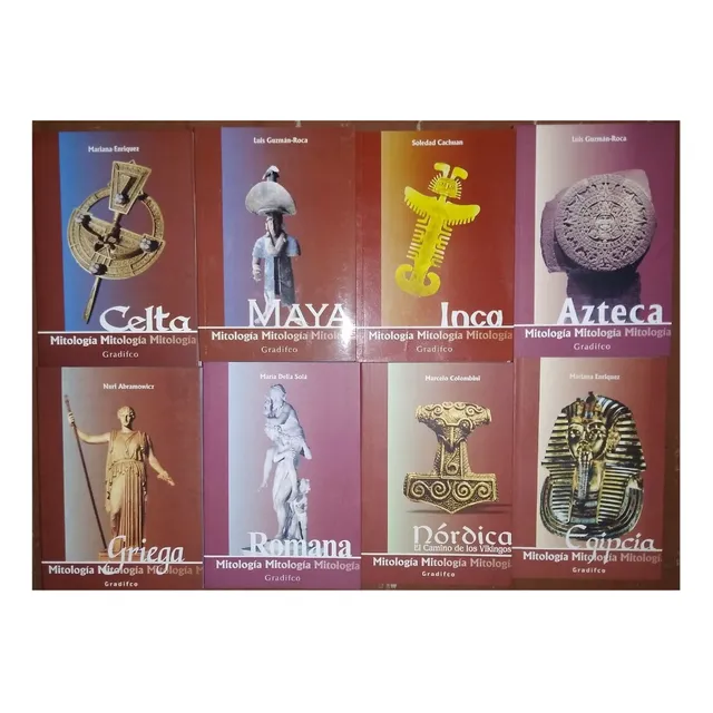 Mitologias X 8 - Ver Descripcion - Editorial Gradifco Nuevos