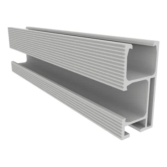 Riel De Aluminio Para Soporte Panel Solar  4250 Mm