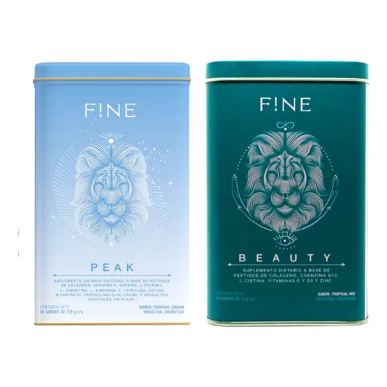 Kit Colágeno Fine Peak + Beauty Suplemento