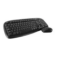 Combo Teclado Y Mouse Inalambrico Usb Rippa 14ge-km01