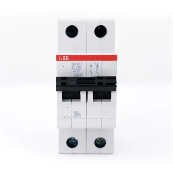 Breaker Abb Riel Sh200 2p 20 A 10ka120vac-1f Vmax:440vac