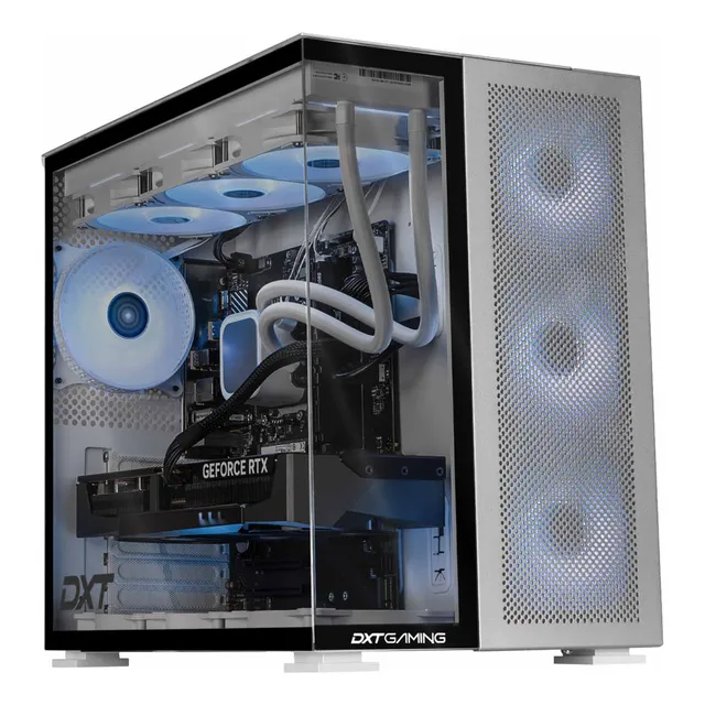 Pc Gamer Dxt Gaming Geforce Rtx 5070 Ti Amd Ryzen 9 9900x 64gb Ddr5 Ssd 2tb Sistema Liquido Wifi Silver