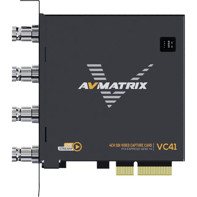 Avmatrix Vc41 Placa Capturadora Pci Express Sdi-3g X4 Input