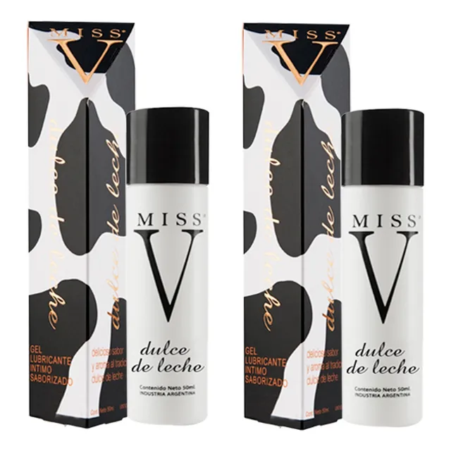 Pack X2 Aceite Lubricante Íntimo Miss V Deslizante 