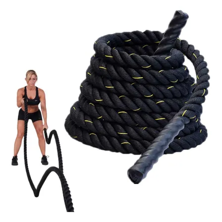 Cuerda De Fuerza Batalla 9mt X 25mm Fitness Battle Rope