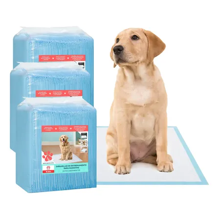 120 Pañales Sabanillas Entrenamiento Perro Talla L 60x60cm
