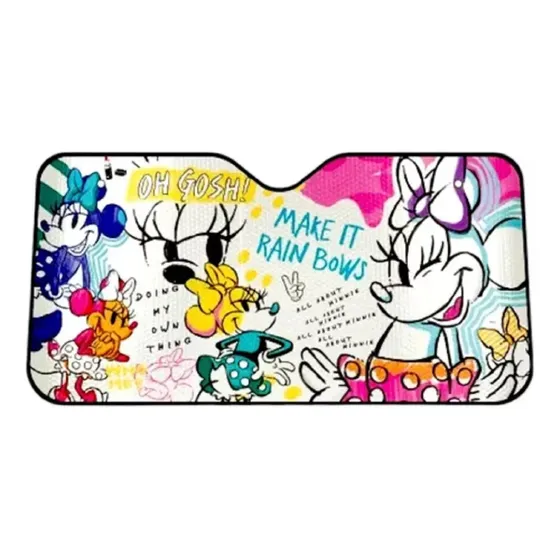 Parasol Con Ventosas Para Parabrisas Minnie Mouse Disney