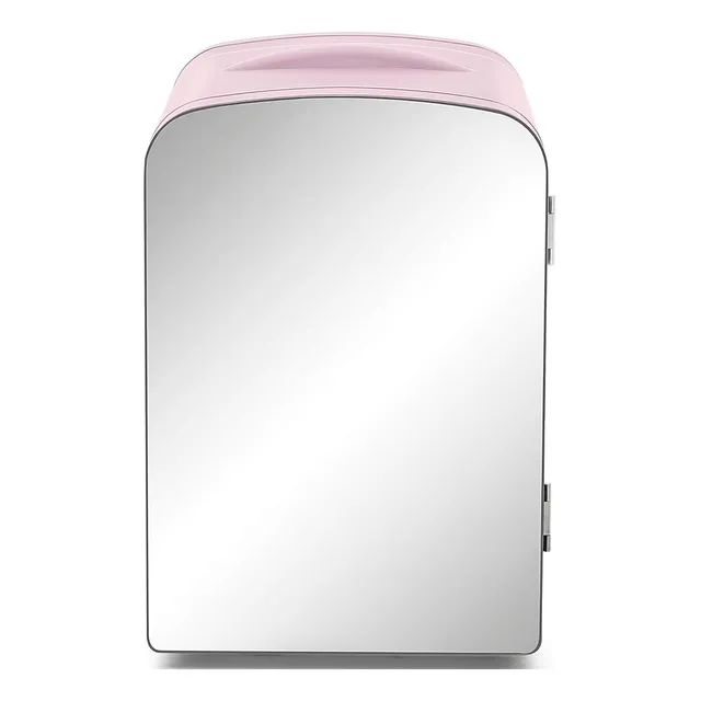 Nevera Mini Portatil Iceman Rosa Espejo  Rj48-m-pink-ds-mx