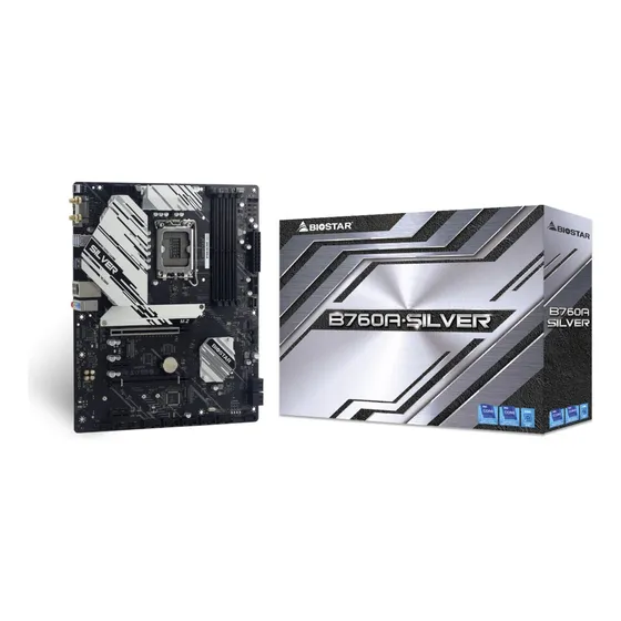 Tarjeta Madre Biostar B760a-silver 12  13  Y 14  Gen Ddr5