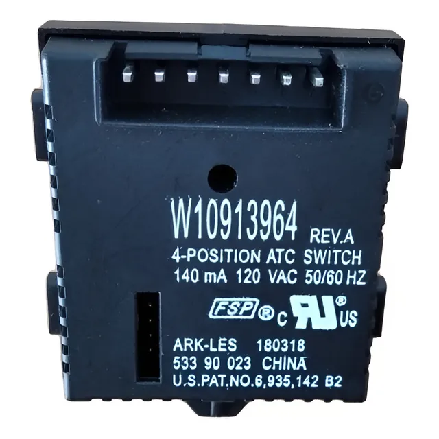 Selector Temperatura Lavadora Whirlpool W10114118  W11103599